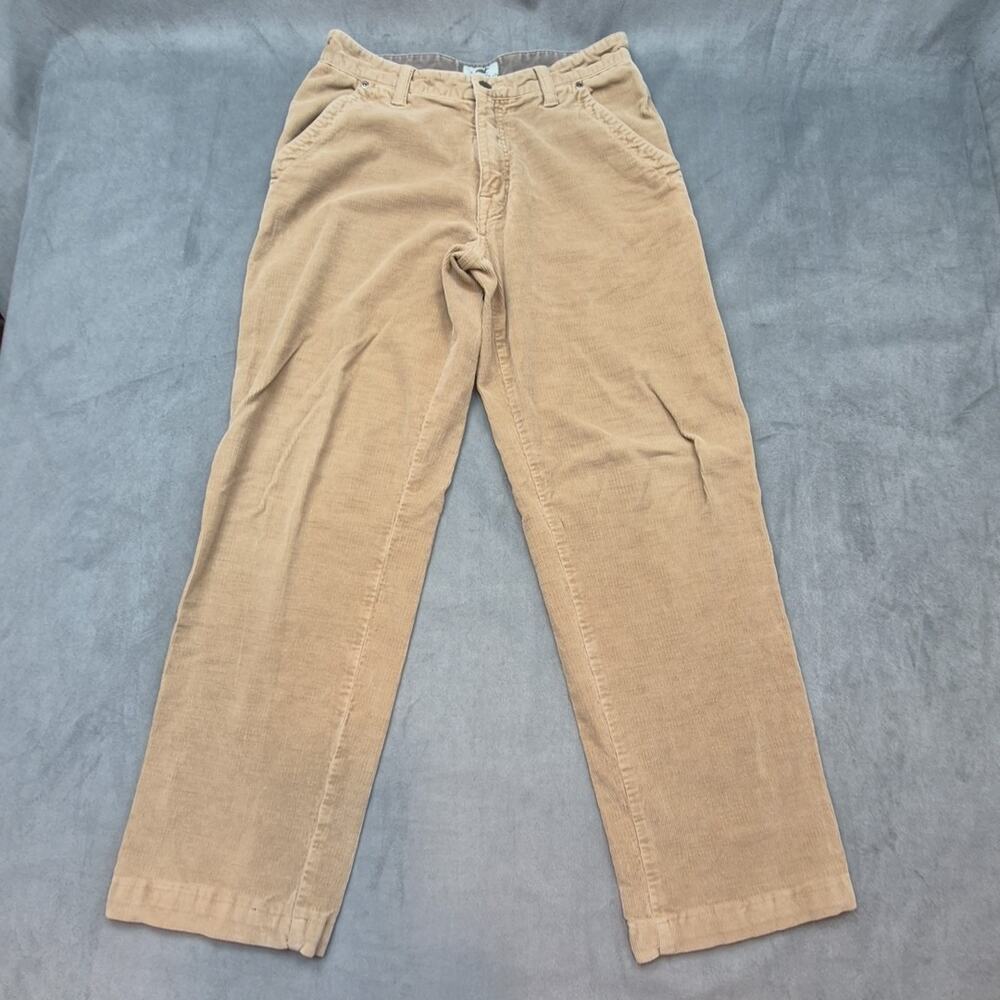 Horny Toad Corduroy Tan Casual Trouser Chino Pants Womens 30x29